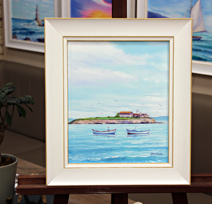 Морски пейзаж 2156, размер с рамка 35/40 - 60€